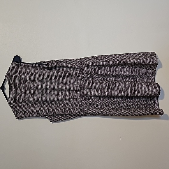 Merona black and white Midi dress with pockets - Picture 6 of 7